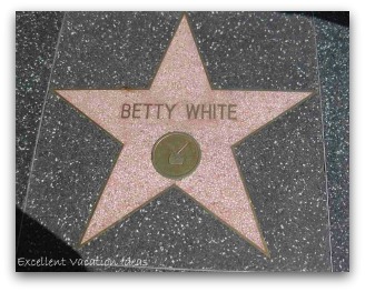 Betty White's Star on the Hollywood Walk of Fame